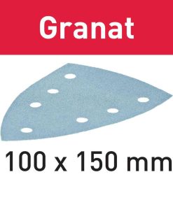 Festool Schleifblatt Granat STF DELTA/7 P220 GR/100 – 497141 für DTS 400, DTSC 400, DS 400