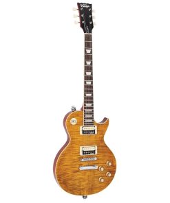 Vintage V100AFD Flamed Amber Paradise